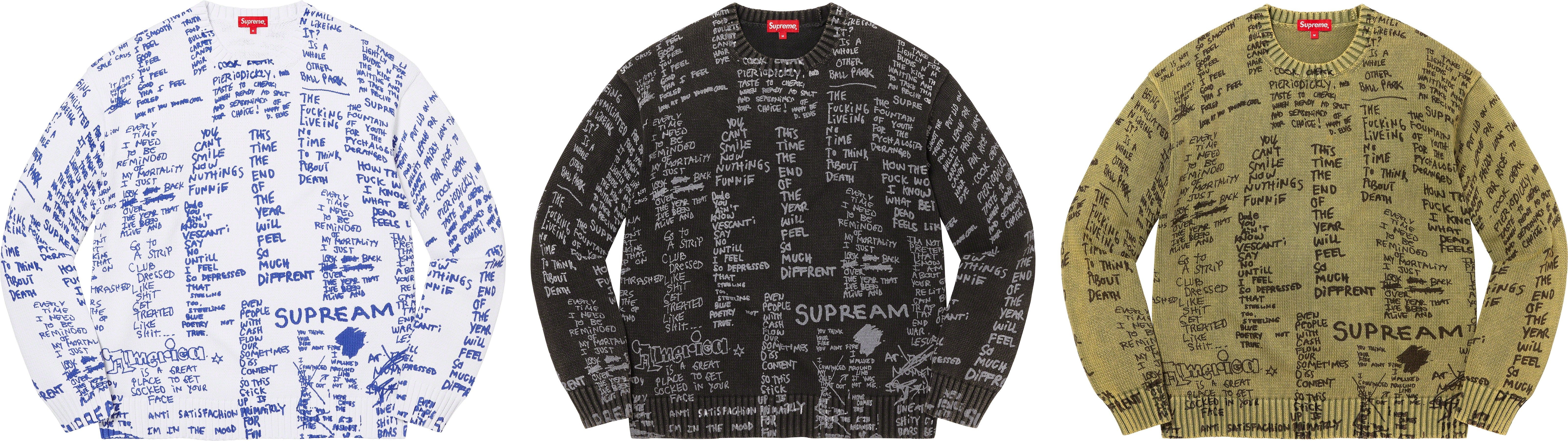 Gonz Poems Sweater